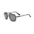 Prix ​​supérieur d&#39;usine Top gamme Full Rim Double Bar High Quality Metal Sunglasses pour unisexe